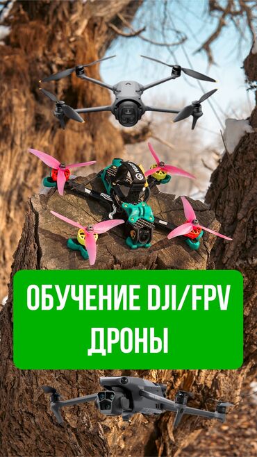 дрон услуги: Обучение полетам на дронах Обучение полетам на дронах DJI, научу
