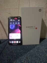 телефони nokia: Xiaomi, 13, Колдонулган, 256 ГБ, түсү - Кара, eSIM, 1 SIM, 2 SIM