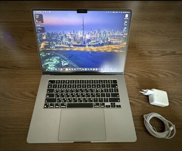 продаю комплект: Ноутбук, Apple, 16 ГБ ОЭТ, Apple M3, 15 ", Колдонулган, эс тутум SSD