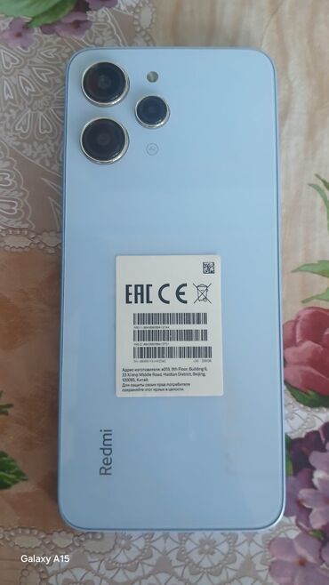 iphone 5 's: Redmi 12, 256 ГБ, цвет - Синий, Сенсорный