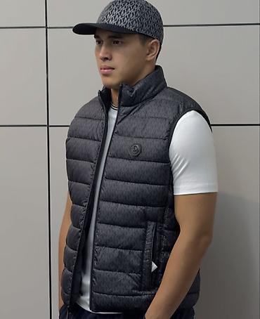 half zip: Мужская (двухсторонняя) безрукавка Michael Kors Осталась одна!!! — 1