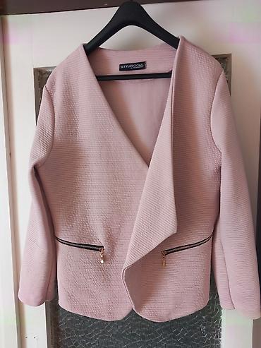 Women's Clothing: Ženski kardigan/jaknica STYLEBOOM, veličina L. - Boja: puder roze - — 1