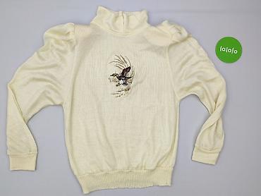 sweter z misiami 3d: Golf damski, rozmiar S — 2