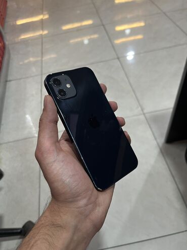 ayfon qiymetleri: IPhone 12, 128 ГБ, Midnight, Беспроводная зарядка, Face ID