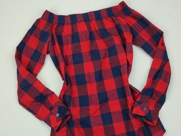 czerwona koszula w kratę dla dziewczynki: Bluzka Damska, XL (EU 42), stan - Idealny