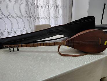 instrumenti: Elektrikləşdirilmiş saz (elektro-saz) – yumurta formalı korpus, uzun — 1