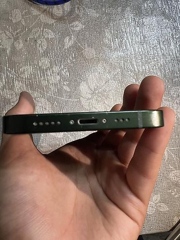 satilik telefonlar: IPhone 13, 128 GB, Yaşıl, Barmaq izi, Simsiz şarj, Face ID — 4