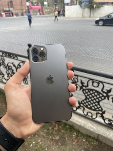 iphone 12 ikinci el: IPhone 12 Pro, 256 ГБ, Черный, Гарантия