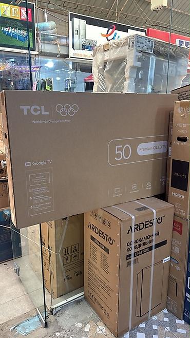 Телевизоры: TCL 50" Premium QLED TV – Google TV Xüsusiyyətlər: - Ekran ölçüsü: 50 — 1