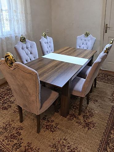 Açılan masa – Yeni Günəşli - Model: Açılan yemək/otaq masası - Rəng