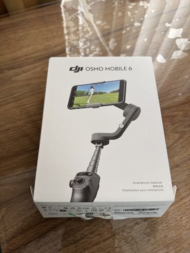 Telefon üçün stabilizatorlar: Dji Osmo Mobile 6 stabilizatoru. Trendyoldan alınıb. 4-5 dəfə istifadə