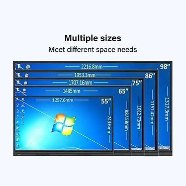 Комплектующие для принтеров и МФУ: Интерактивная панель Traulux 75" + OPS i3 и Мобильная стойка — 5