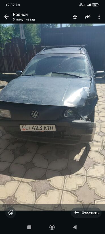 продаю зил дизель: Volkswagen Passat: 1993 г., 1.8 л, Механика, Бензин, Универсал