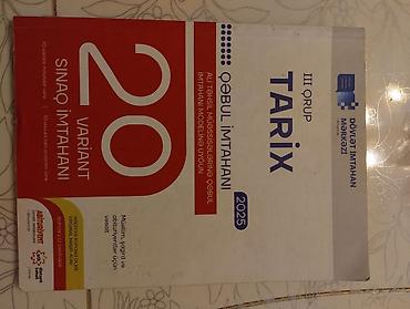 tar: Məhsul: “Tarix – III qrup, Qəbul imtahanı 2025” sınaq toplusu - — 1