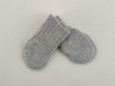 szare jeansy z dziurami: Gloves, 14 cm, condition - Fair