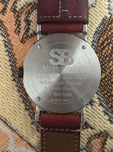 Классические часы: Продается фирменные часы SB (Steel Blaze) Metropolis Collection — 2