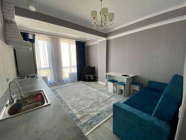 срочно продаётся 1 комнатная квартира в районе ошского рынка по улице кенсуйская: 1 комната, 50 м², Элитка, 7 этаж, Евроремонт