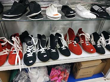 nike tech fleese: 100% кожаные борцовки ASIKS в спортивном магазине SPORTWORLDKG — 1