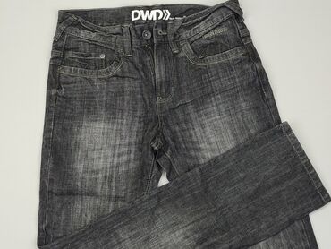 mom jeans a boyfriend: Spodnie jeansowe, C&A, 12 lat, 152, stan - Bardzo dobry