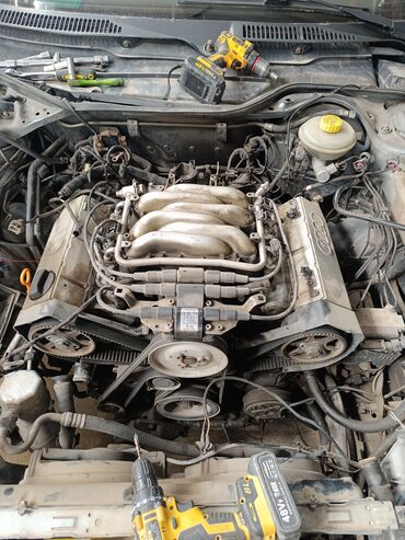 Двигатели, моторы и ГБЦ: Бензиновый мотор Audi 1994 г., 2.6 л, Б/у, Оригинал, Германия