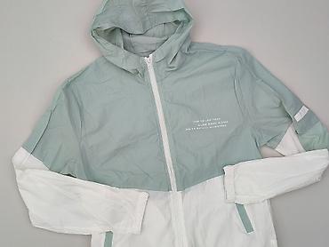 tab collar: Męska lekka kurtka wiatrówka z kapturem - Typ: wiatrówka/soft shell — 1