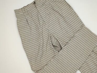 stradivarious cargo: Sinsay, Material trousers for women, size M (EU 38)