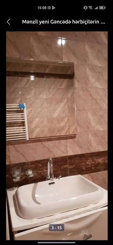 Uzunmüddətli kirayə mənzillər: Mənzil 3 otaqlıdır Gəncə şəhərində Hərbiçilərin binasında yerləşir -da lalafo.az — 11 Uzunmüddətli kirayə mənzillər: Mənzil 3 otaqlıdır Gəncə şəhərində Hərbiçilərin binasında yerləşir — 11