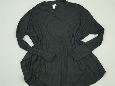 czarne koronkowe bluzki z długim rękawem: Blouse, S (EU 36), condition - Very good