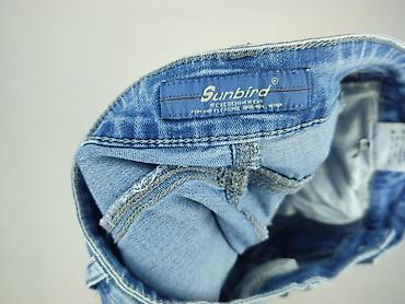 jeansy biale: Spodnie 3/4 damskie, rozmiar L — 4