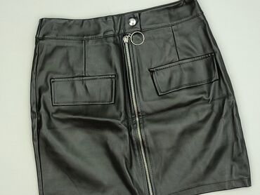 spódnice z eko skóry rozkloszowane: Women`s skirt, size M