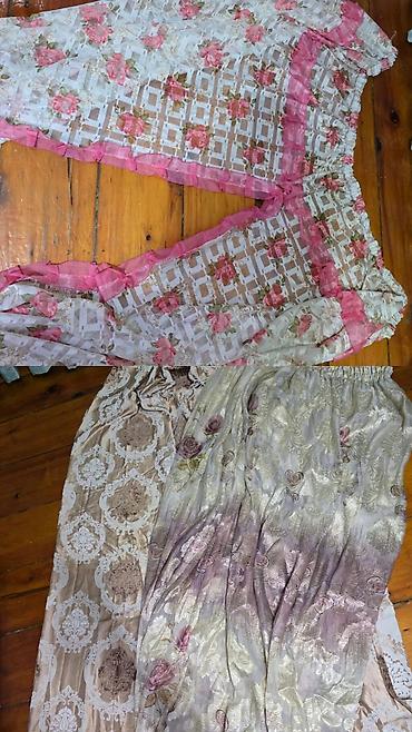 bed sheets: !!!!!НЕДОРОГО!!!!! шторы для зала, прихожей спальни, кухни. чехлы — 3