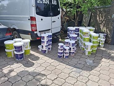 серый краска: Водоэмульсионная краска TONEX по городу Бишкек доставка от 500 кг — 4