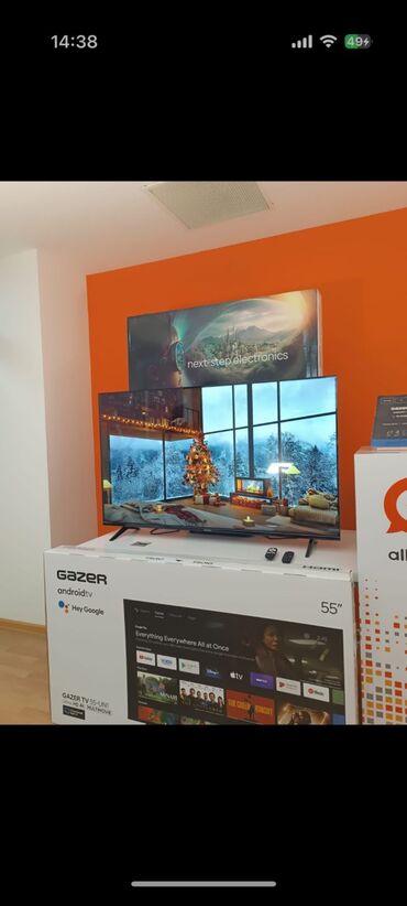 lcd: Yeni Televizor 43" Ödənişli çatdırılma