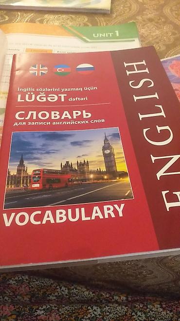fransiz dili dim pdf: Məhsul: İngilis sözlərini yazmaq üçün lüğət dəftəri (Vocabulary — 1