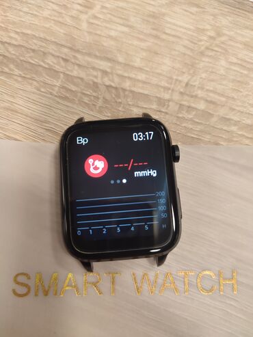 Smart saatlar: İşlənmiş, Smart saat, Sensor ekran, rəng - Qara — 8