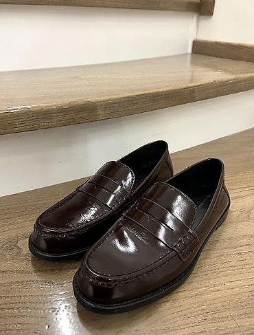 Мокасины и лоферы: Лоферы, 39, Massimo Dutti, Новый, цвет - Коричневый — 4