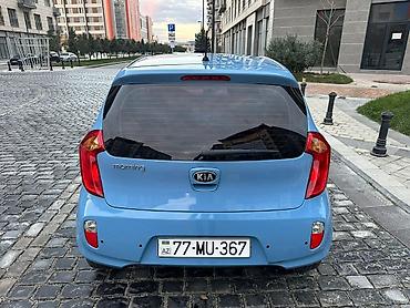 spoiler satisi: Kia Morning, mavi rəng, şəhər üçün yığcam və iqtisadi hetçbek — 8