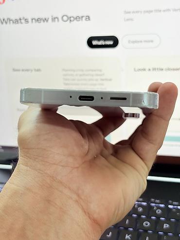 samsung tab a9: Samsung Galaxy A55 5G, 128 GB, rəng - Bənövşəyi, Sensor, Barmaq izi, Simsiz şarj — 3