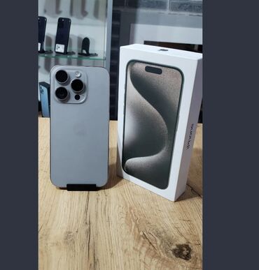 Apple iPhone: IPhone 15 Pro, 128 GB, Face ID
