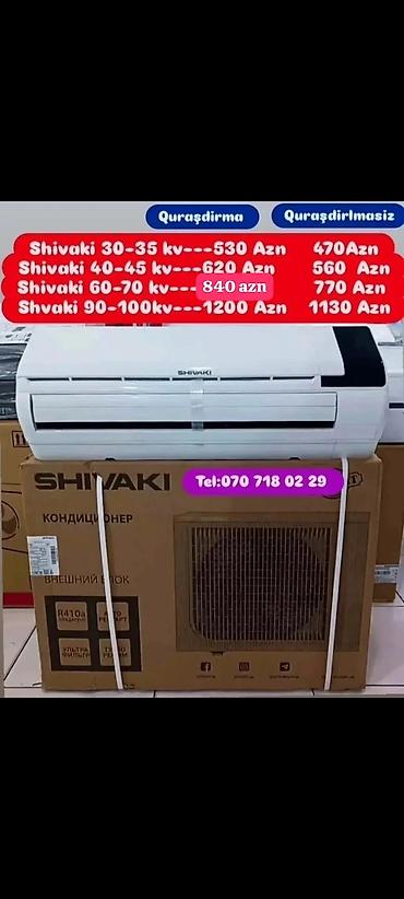 Digər aksesuarlar: Kondisaner anbardan satiş.Quraşdirilma pulsuz.30-35kv -490 azn.1-3 ilə — 9