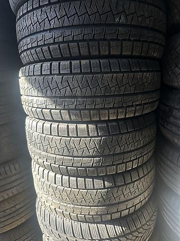 Шины 205 / 55 / R 16, Зима, Б/у, Комплект, Легковые, Pirelli