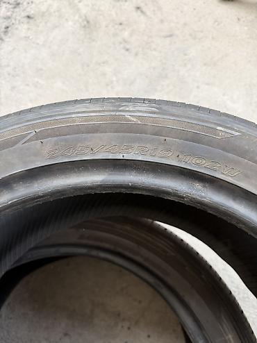 space runner: Шины 245 / 45 / R 19, Лето, Б/у, Пара, Легковые, Корея, Hankook — 3