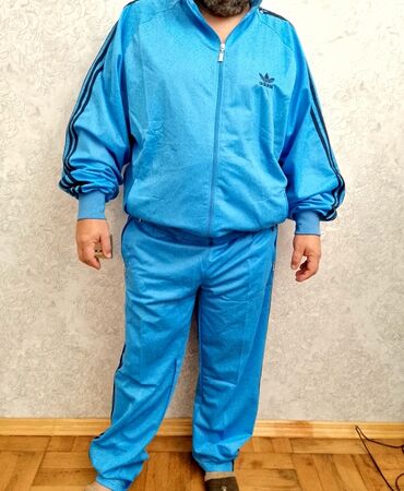 İdman dəstləri: İdman dəsti Adidas, 4XL (EU 48), rəng - Mavi