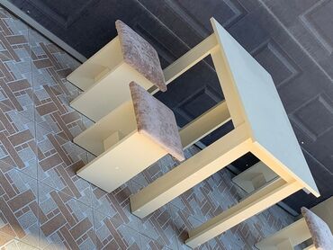 Masa və oturacaq dəstləri: Mətbəx üçün, Yeni, 4 stul — 13