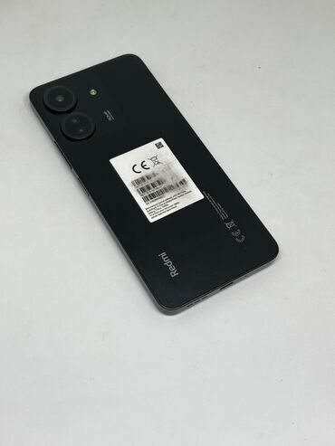 купить компьютер для игры: Redmi, Redmi 13C, Колдонулган, 256 ГБ, түсү - Кара, 2 SIM