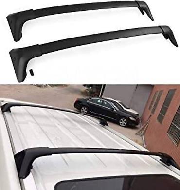 багажник на лексус: Поперечины на штатные рейлинги для Lexus LX570 - Модель: Crossbars — 2