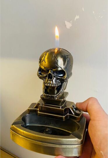 Külqabılar: Metal dekorativ külqabı – çakmaqlı model - Material: metal gövdə — 5