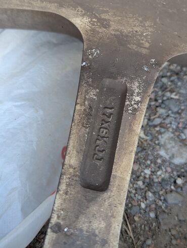 Диски: Литые Диски R 17 Enkei, Комплект, отверстий - 5, Б/у — 4