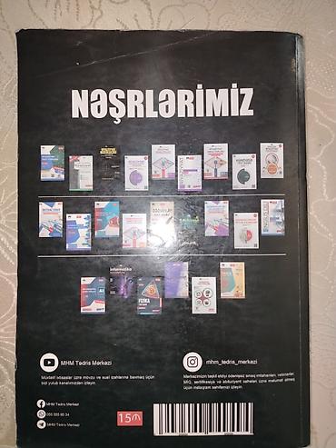 Məhsul: “İnformatika – Test Toplusu” (2-ci nəşr) Nəşriyyat/Marka: MHM lalafo.az -da — 2 Məhsul: “İnformatika – Test Toplusu” (2-ci nəşr) Nəşriyyat/Marka: MHM — 2