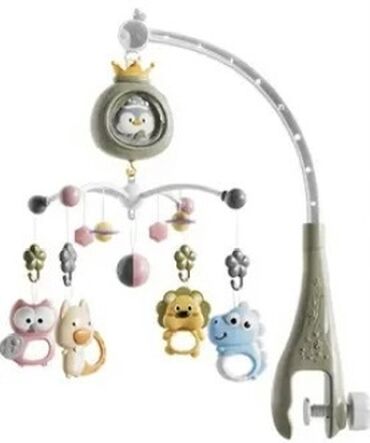 купить детскую игровую площадку: Музыкальный мобиль-проектор для детской кроватки